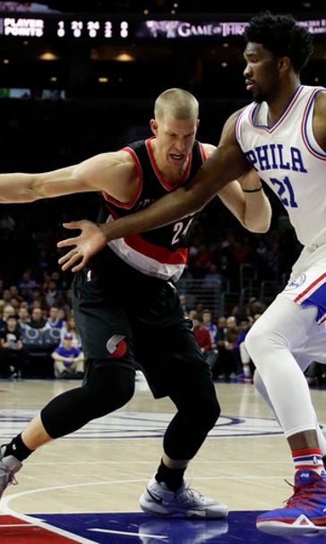 Covington, Sixers rally for 93-92 win over Blazers (Jan 20, 2017)
